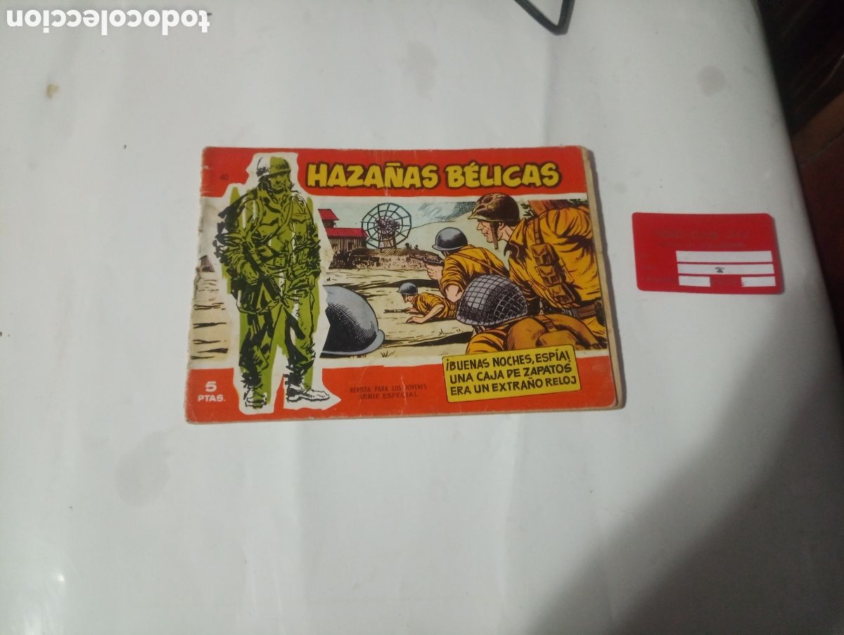 Tebeos: Comics haza&ntilde;as b&eacute;licas 40 roja - Foto 1