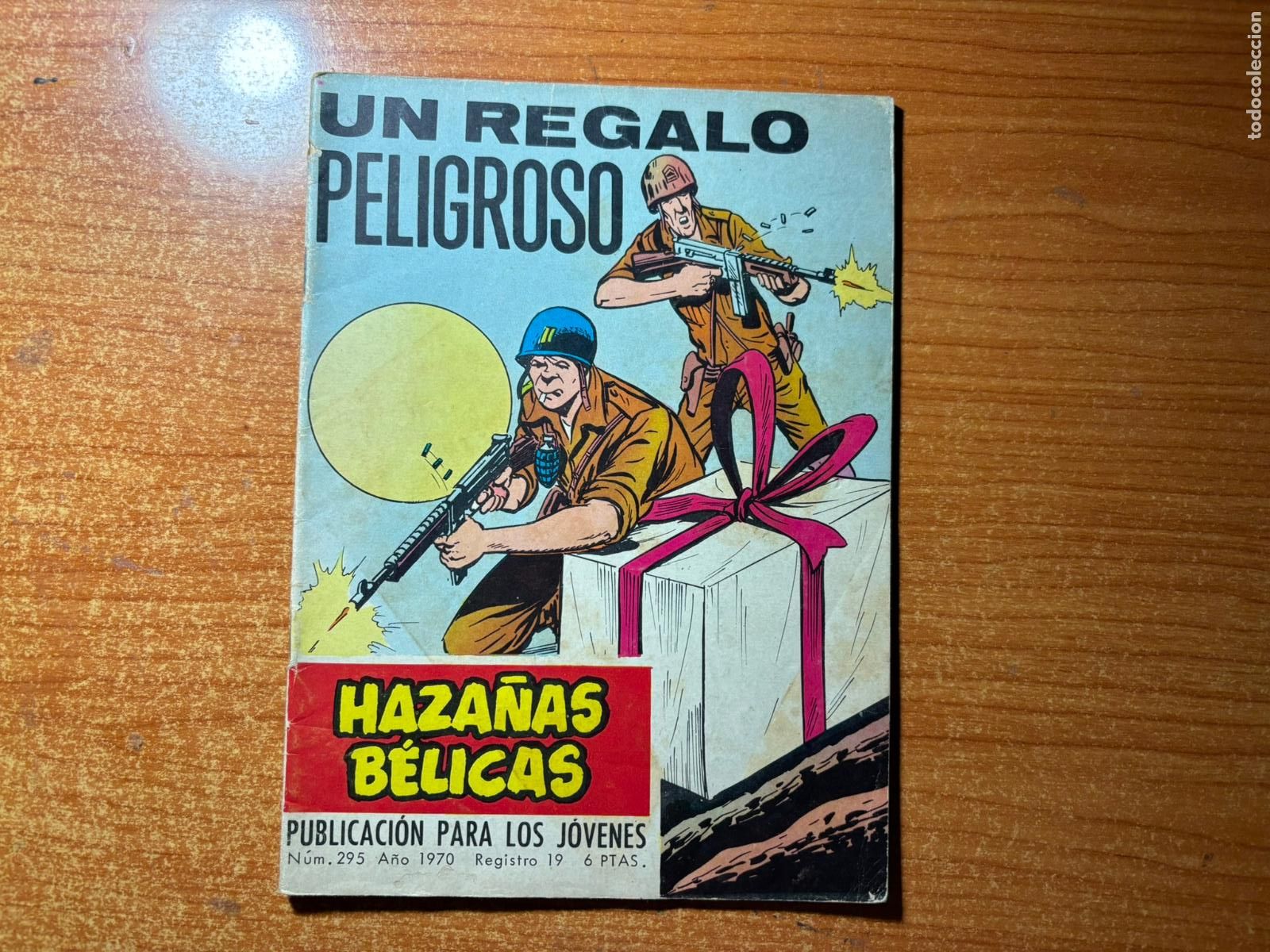Tebeos: HAZA&Ntilde;AS BELICAS N&ordm; 295 EDITORIAL TORAY GORILA - Foto 1