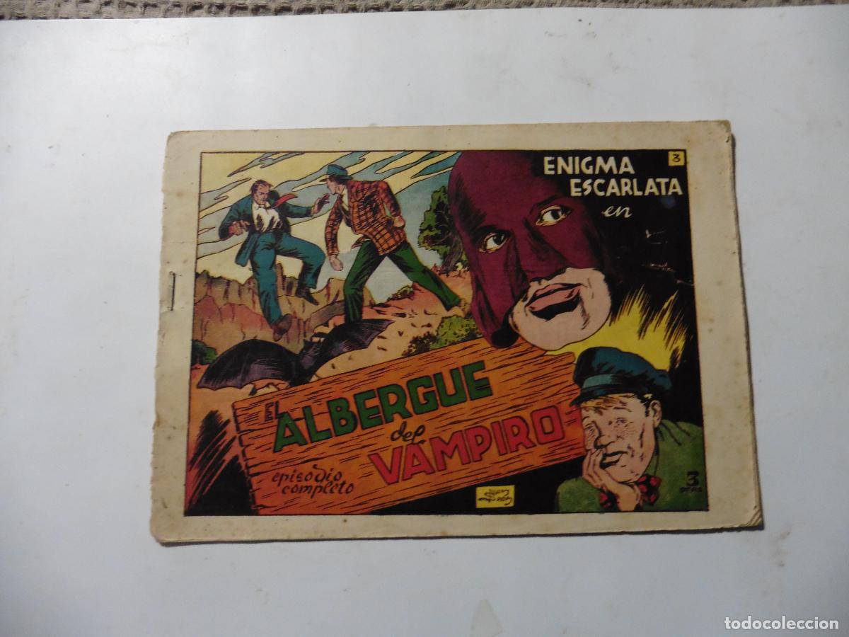 Tebeos: ENIGMA ESCARLATA N-3 TORAY ORIGINAL - Foto 1