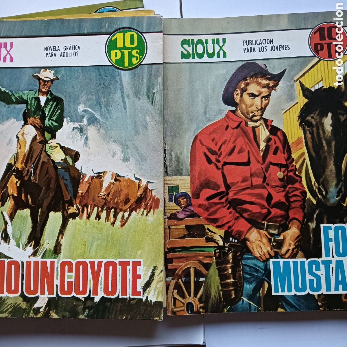 Tebeos: Novelas gr&aacute;ficas SIOUX LOTE DE 15NUM EDI.TORAY - Foto 3