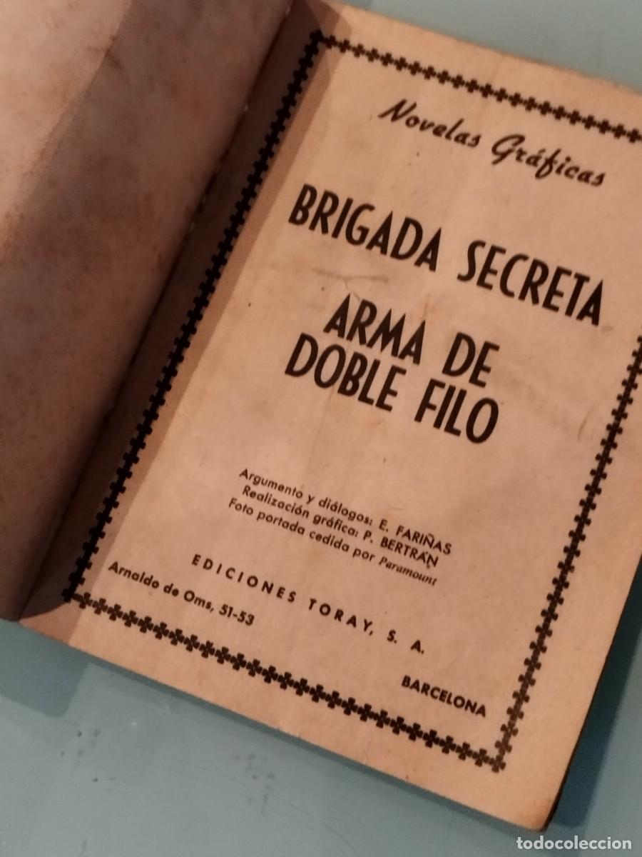 Tebeos: Novela Brigada Secreta. N&deg;17. Toray. - Foto 3