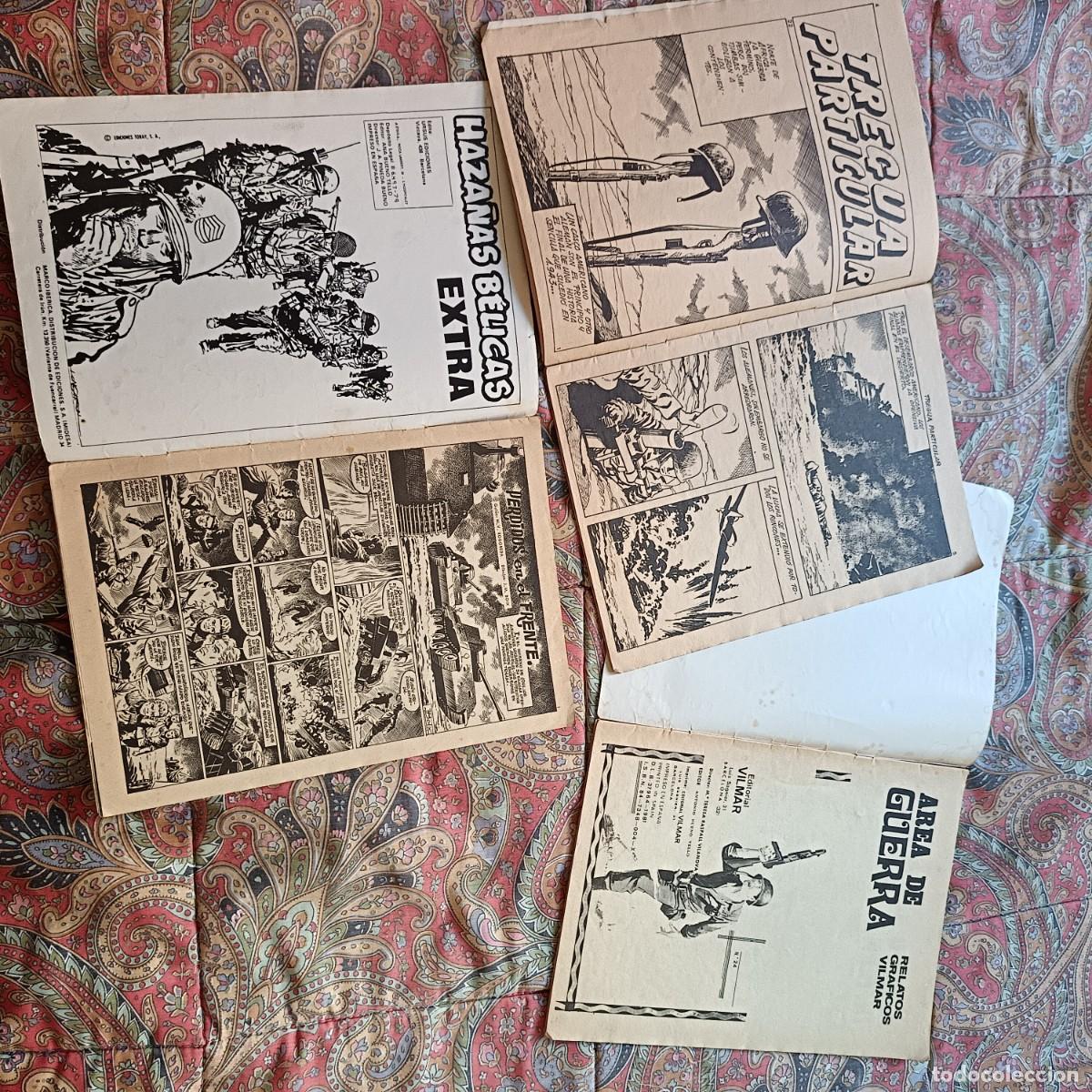 Tebeos: LOTE COMICS AREA DE GUERRA Y HAZA&Ntilde;AS BELICAS - Foto 4