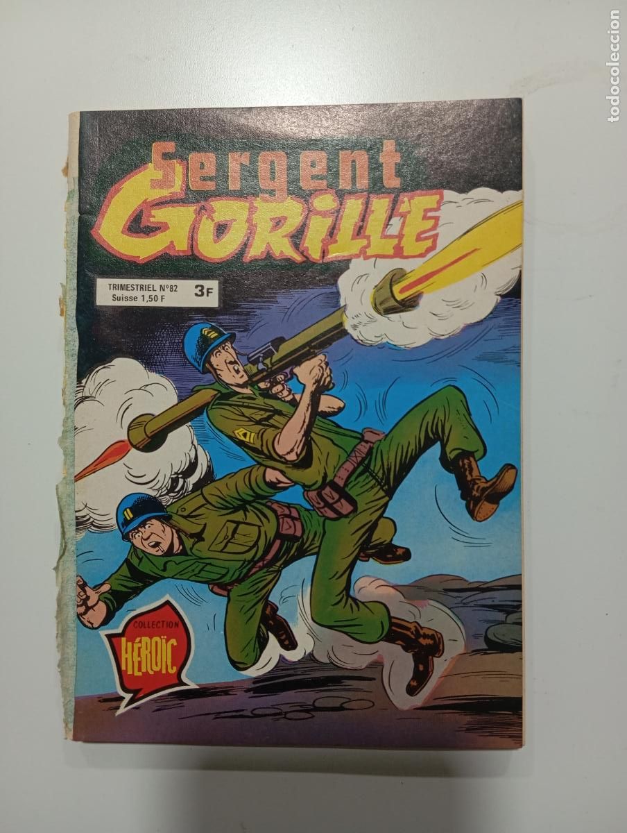 Tebeos: SARGENTO GORILA 96 P&Aacute;GINAS EN FRANCES - Foto 6