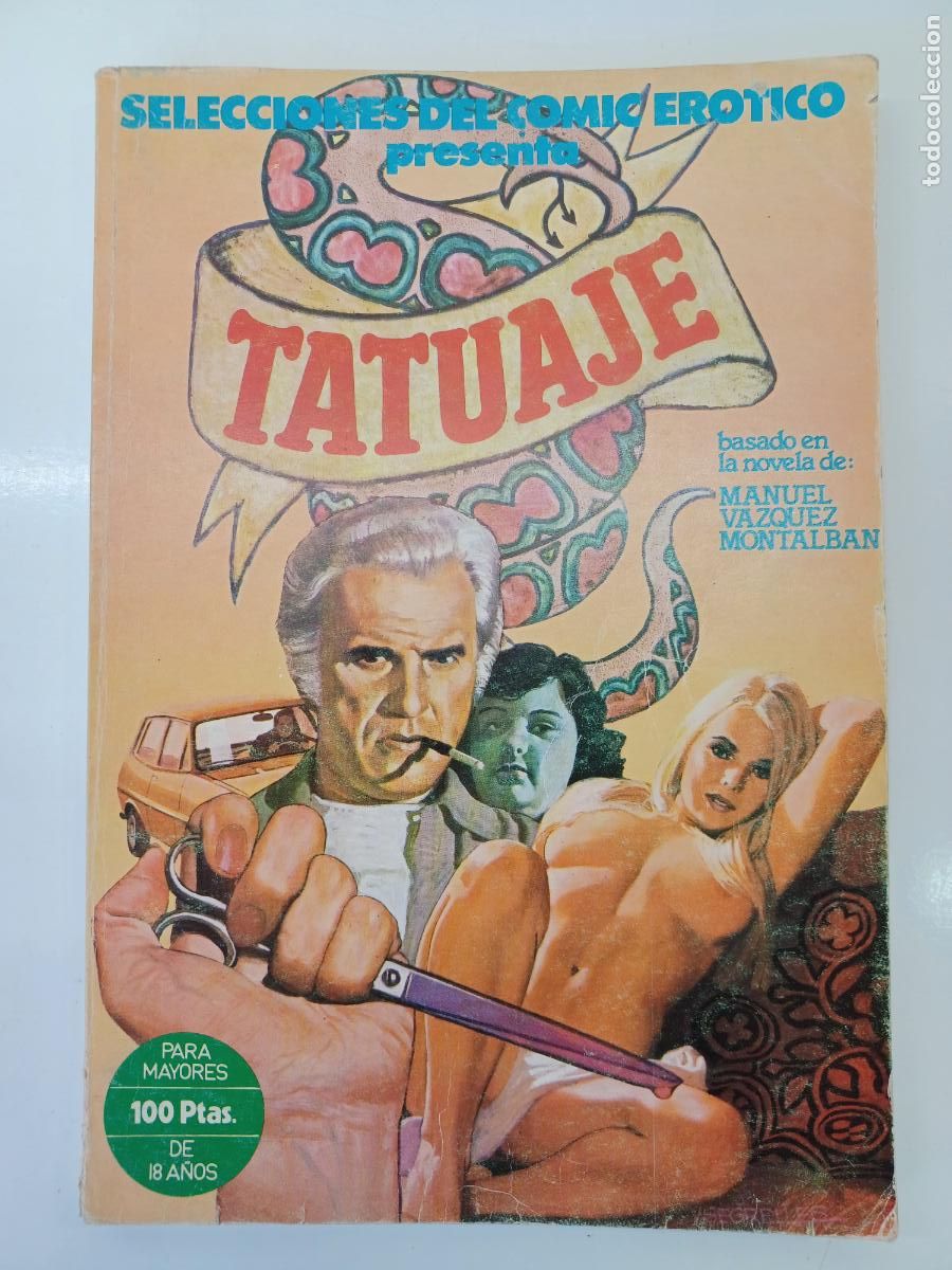 Tebeos: TATUAJE SELECCIONES DEL C&Oacute;MIC ER&Oacute;TICO EDICIONES ACTUALES - Foto 1