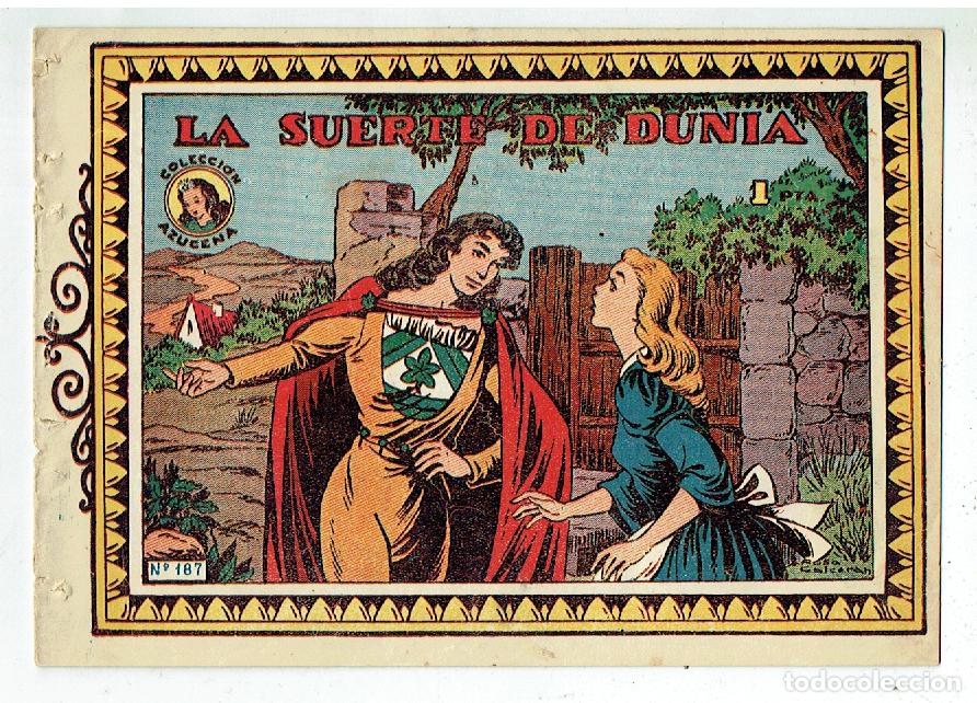 Tebeos: AZUCENA. N&ordm; 187. LA SUERTE DE DUNIA. EDITORIAL TORAY. (C/A3) - Foto 1