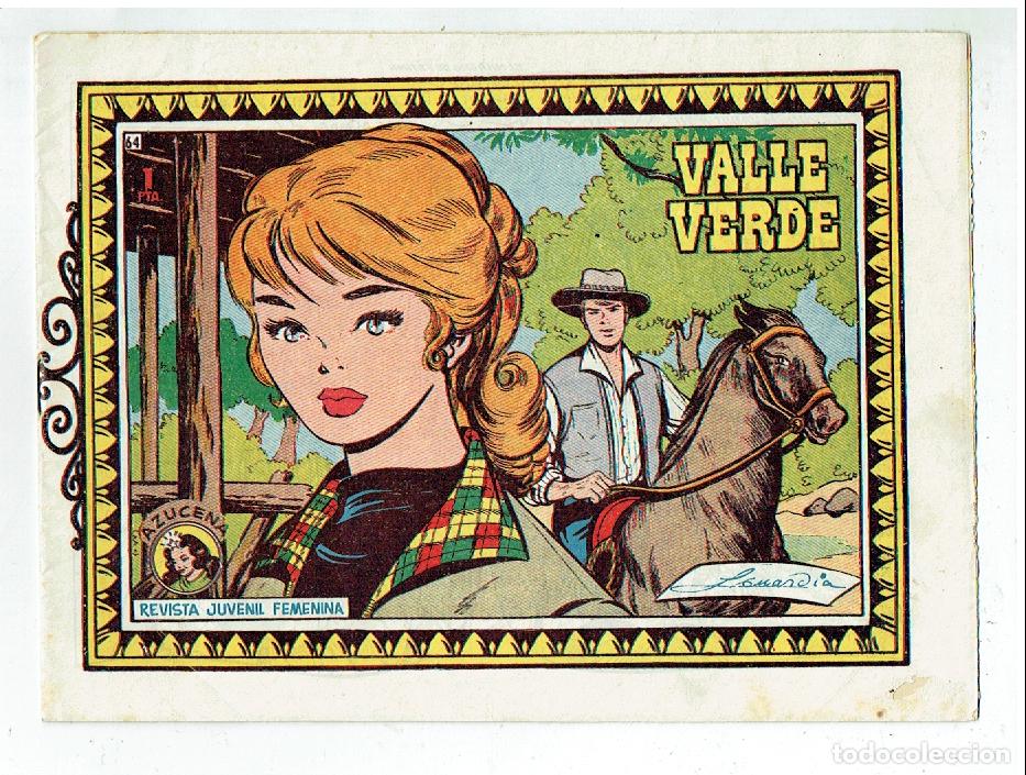 Tebeos: COLECCI&Oacute;N AZUCENA. N&ordm; 64. VALLE VERDE. TORAY,(C/A3) - Foto 1