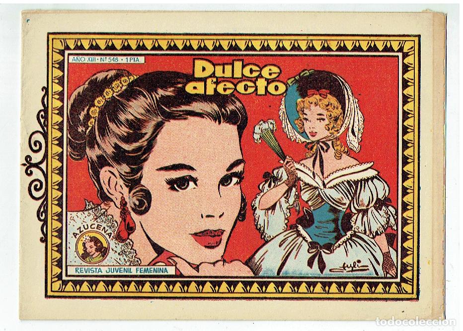 Tebeos: COLECCI&Oacute;N AZUCENA. N&ordm; 548. DULCE AFECTO. TORAY. (C/A3) - Foto 1