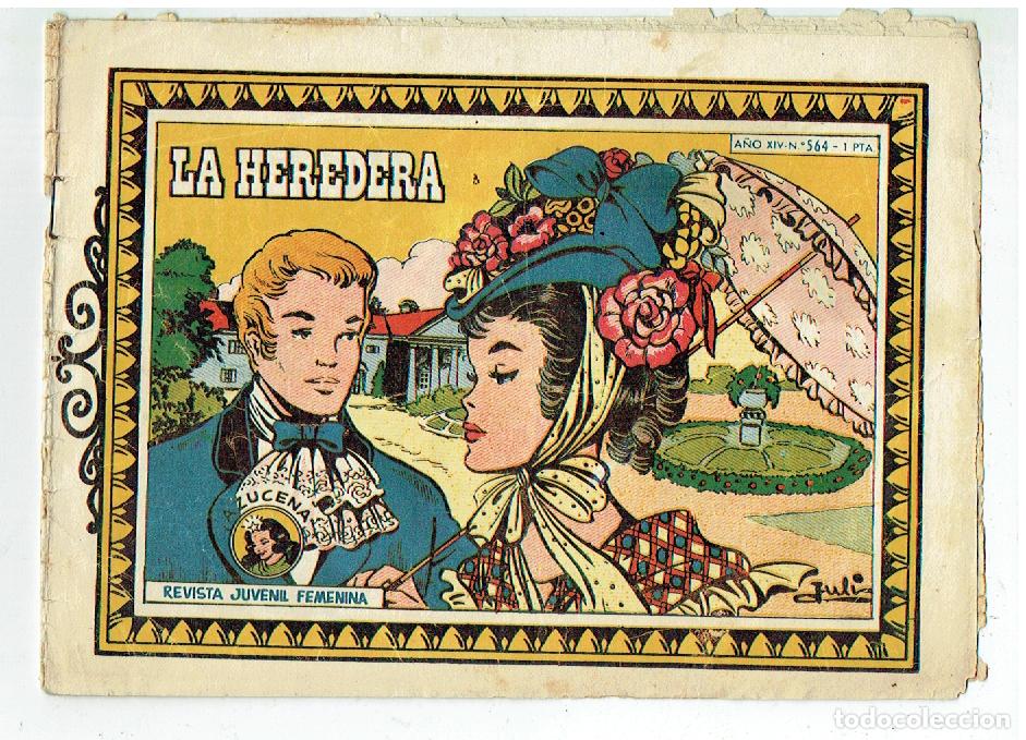 Tebeos: COLECCI&Oacute;N AZUCENA. N&ordm; 564. LA HEREDERA. TORAY. (C/A3) - Foto 1