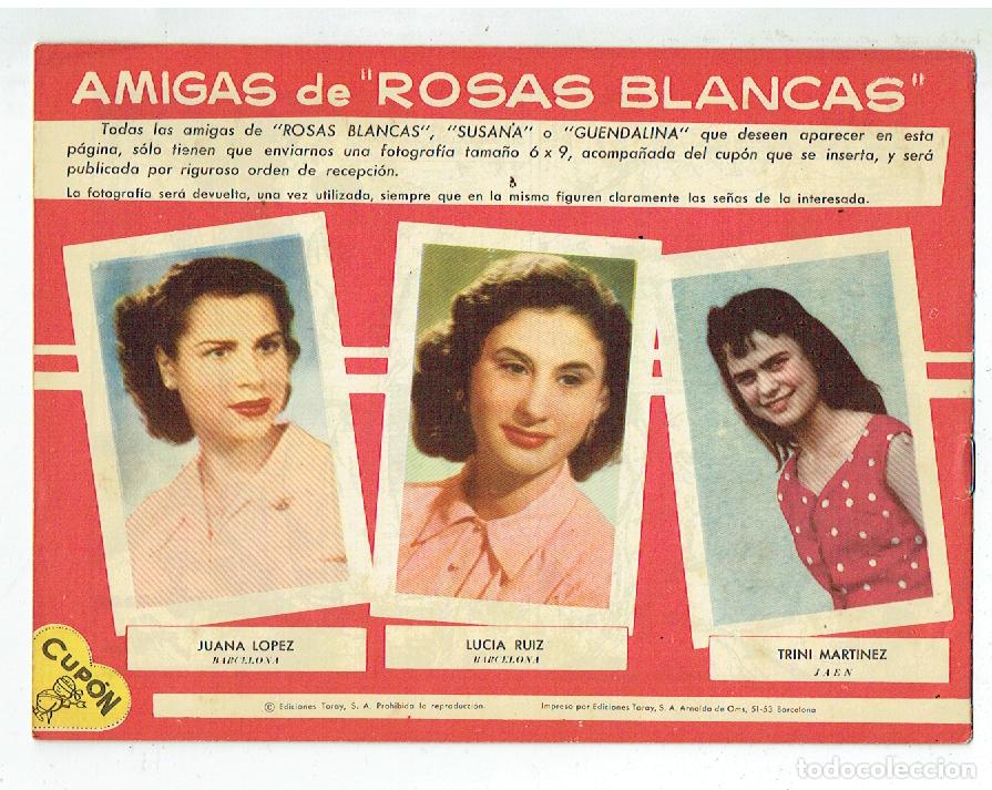 Tebeos: ROSAS BLANCAS. N&ordm; 64. EN CUALQUIER MOMENTO. TORAY. (C/A3) - Foto 2