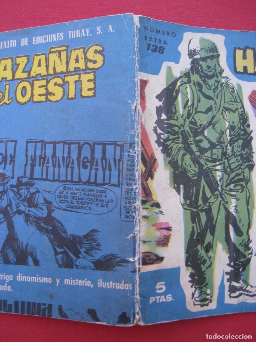 Tebeos: HAZA&Ntilde;AS BELICAS - N&ordm; 138 - EDICIONES TORAY. - Foto 2