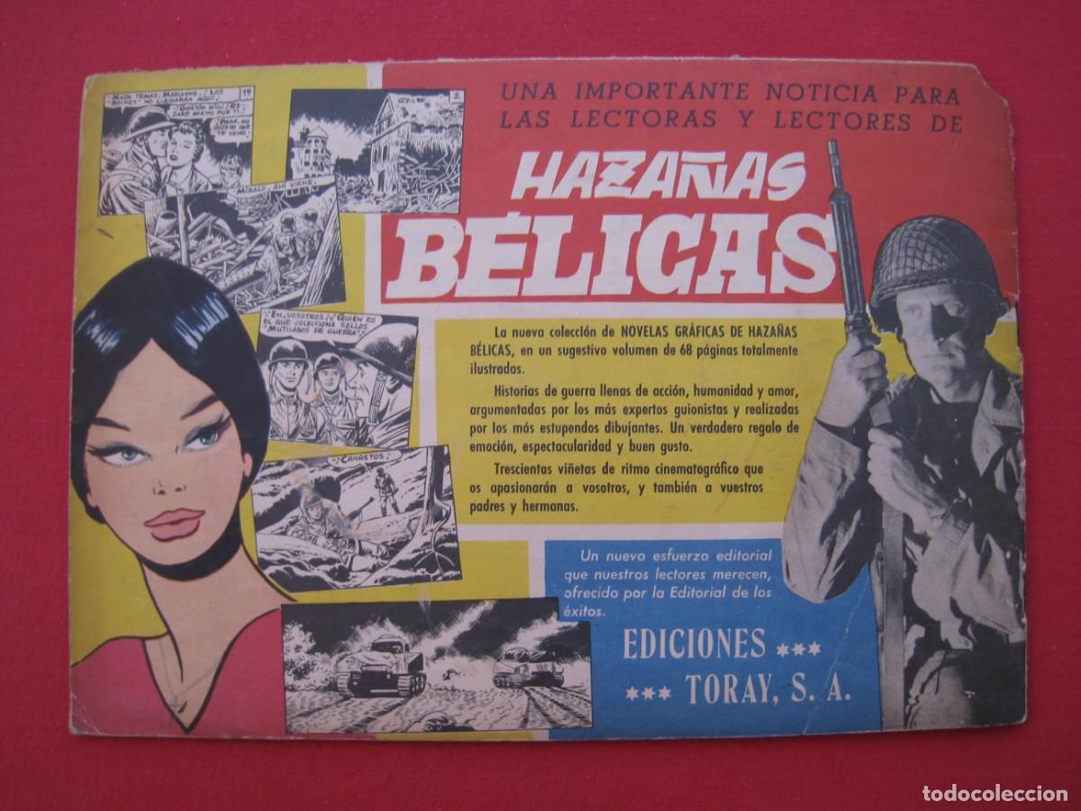 Tebeos: HAZA&Ntilde;AS BELICAS - N&ordm; 126 - EDICIONES TORAY. - Foto 17