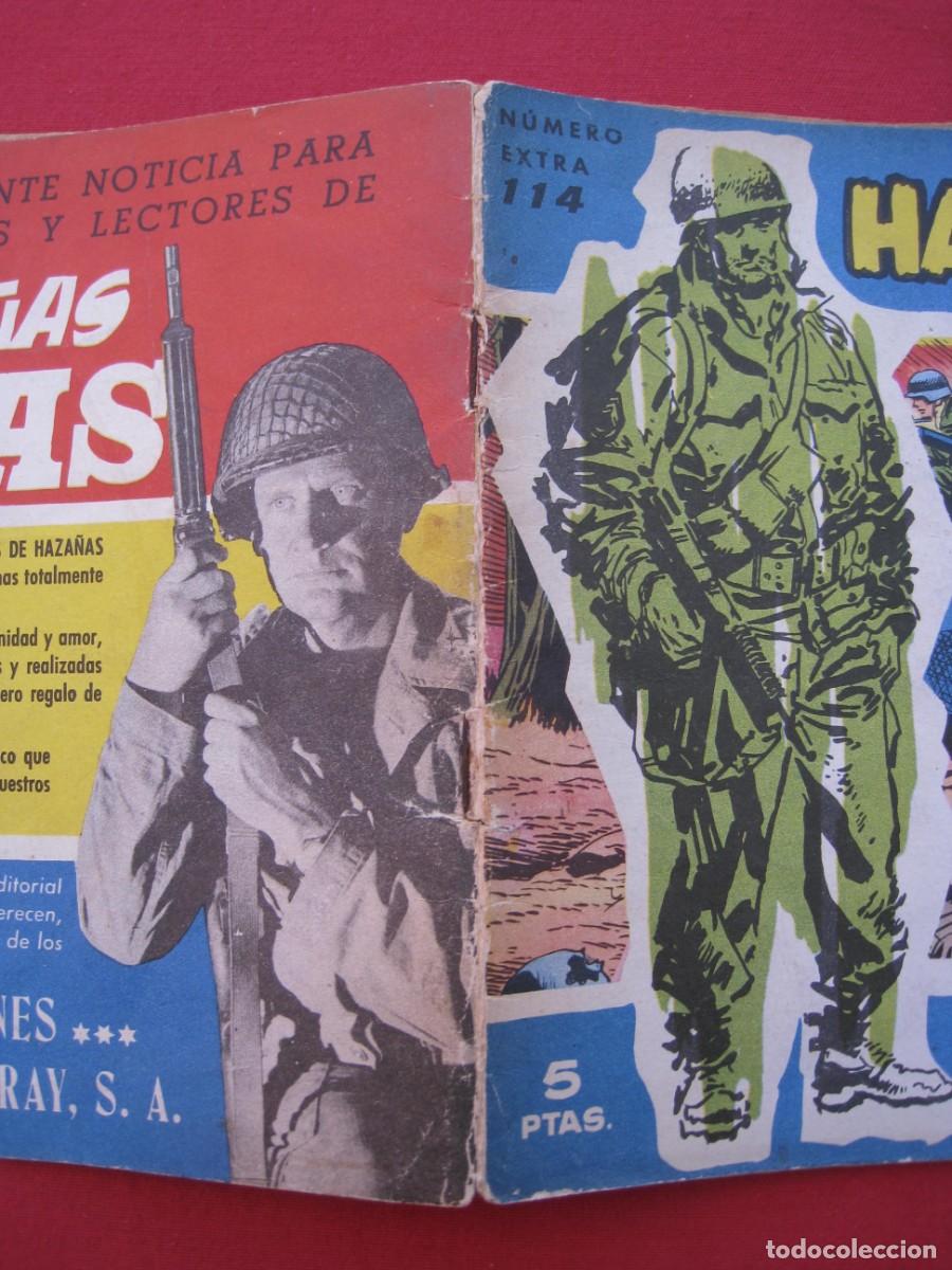 Tebeos: HAZA&Ntilde;AS BELICAS - N&ordm; 114 - EDICIONES TORAY. - Foto 2
