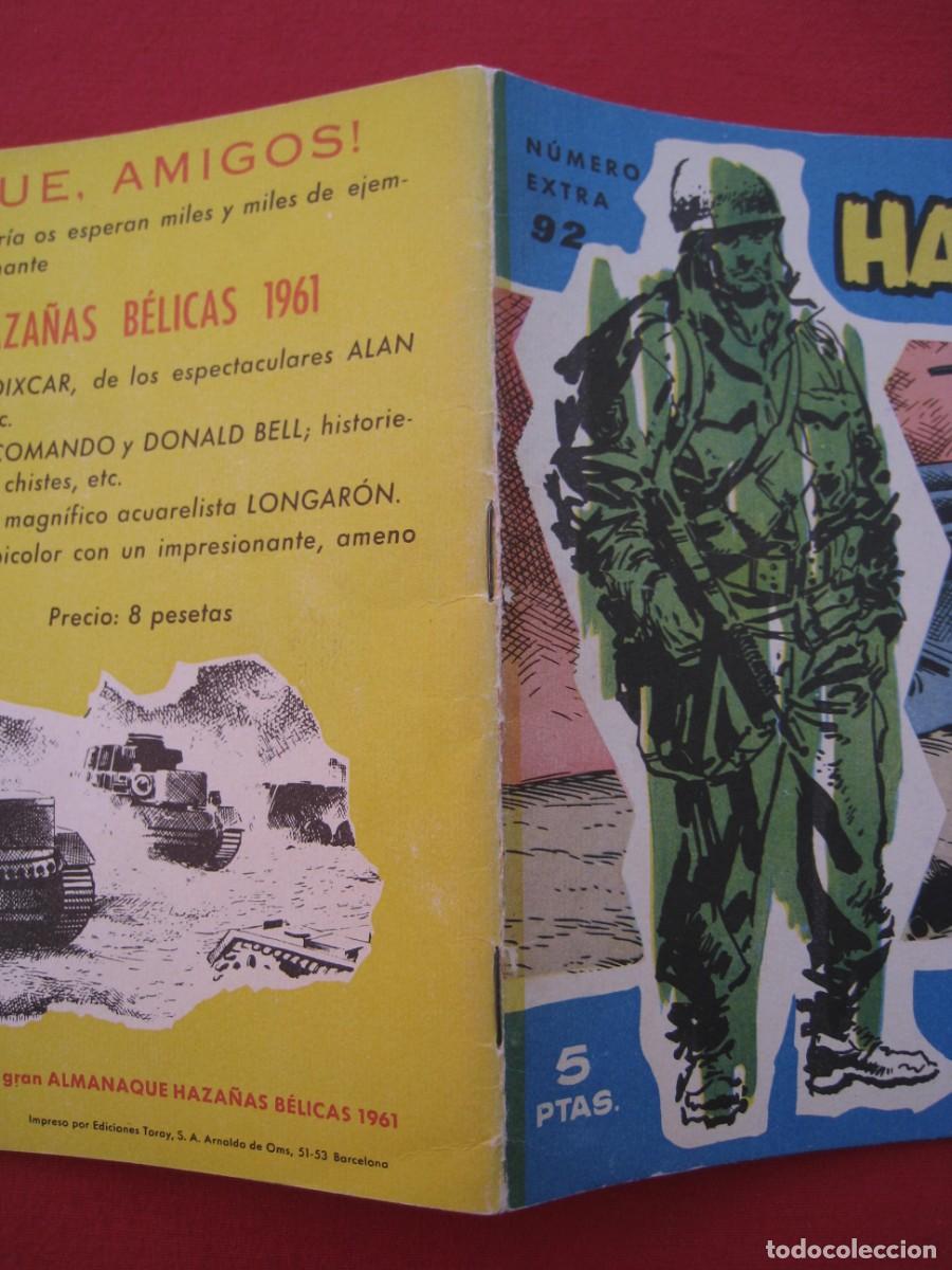 Tebeos: HAZA&Ntilde;AS BELICAS - N&ordm; 92 - EDICIONES TORAY. - Foto 2