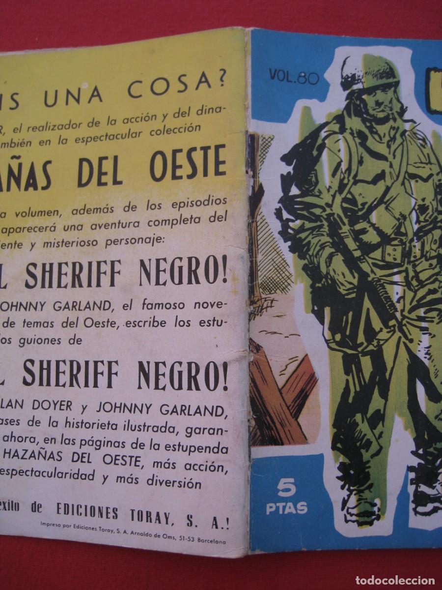 Tebeos: HAZA&Ntilde;AS BELICAS - N&ordm; 80 - EDICIONES TORAY. - Foto 2