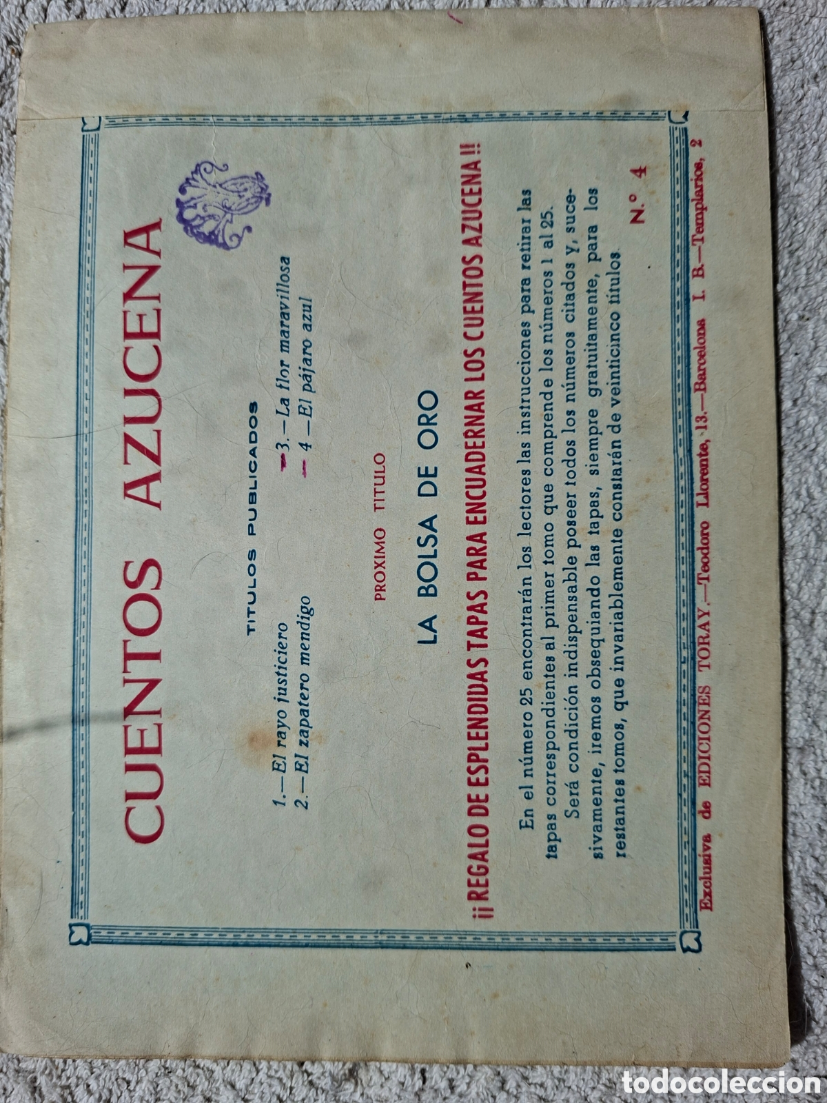Tebeos: Coleccion Azucena numero 4 - Foto 2
