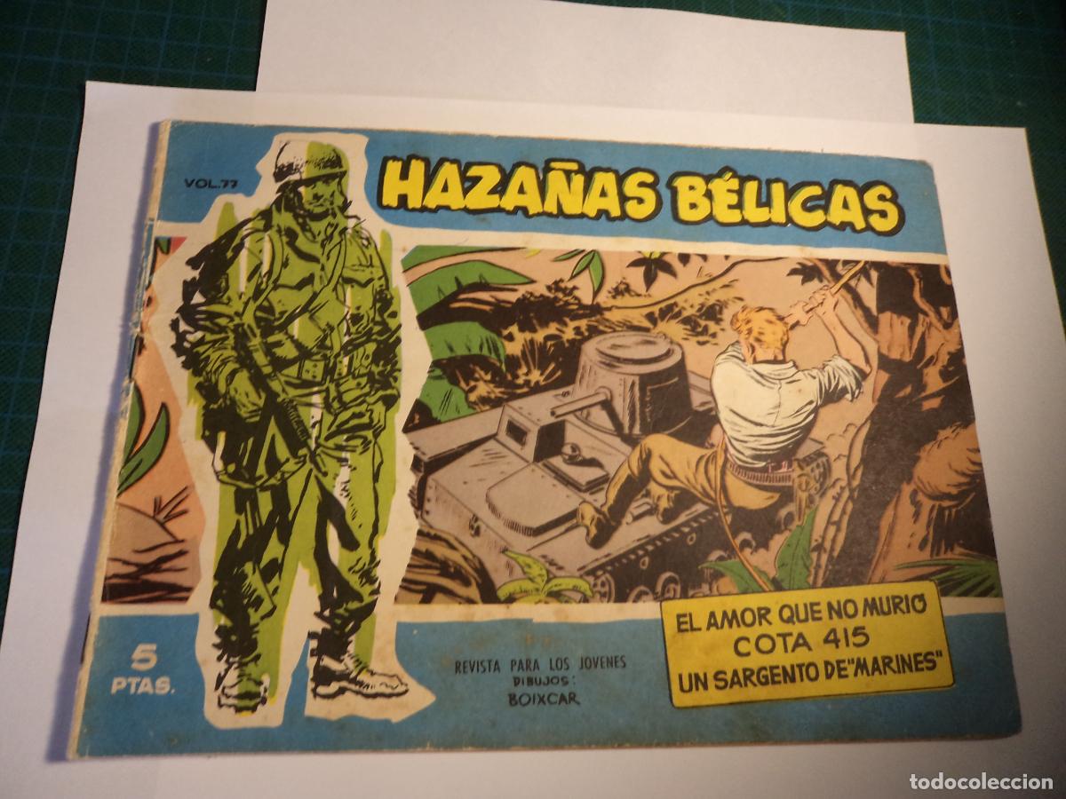 Tebeos: Haza&ntilde;as Belicas azul. N&ordm; 77. Toray - Foto 1