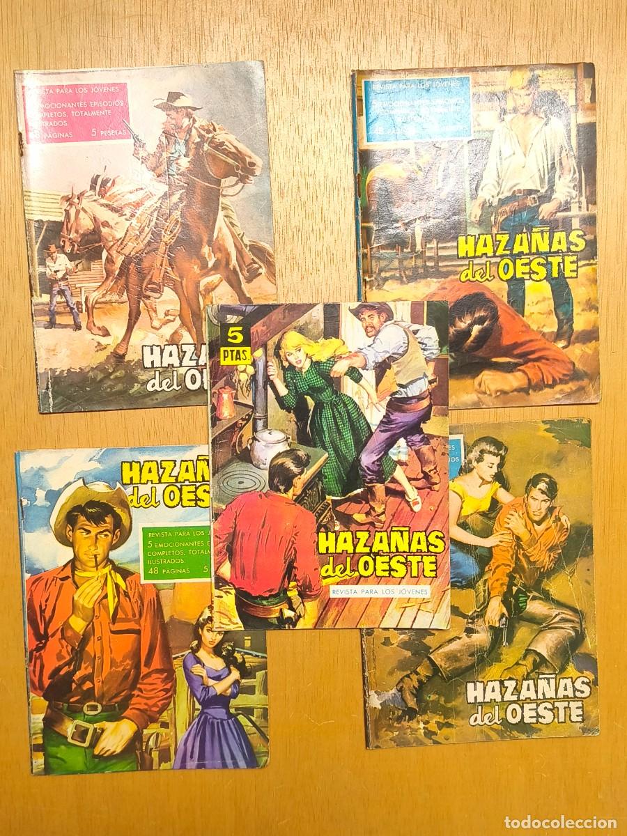 Tebeos: 5 comics HAZA&Ntilde;AS DEL OESTE. Editorial TORAY - Foto 1