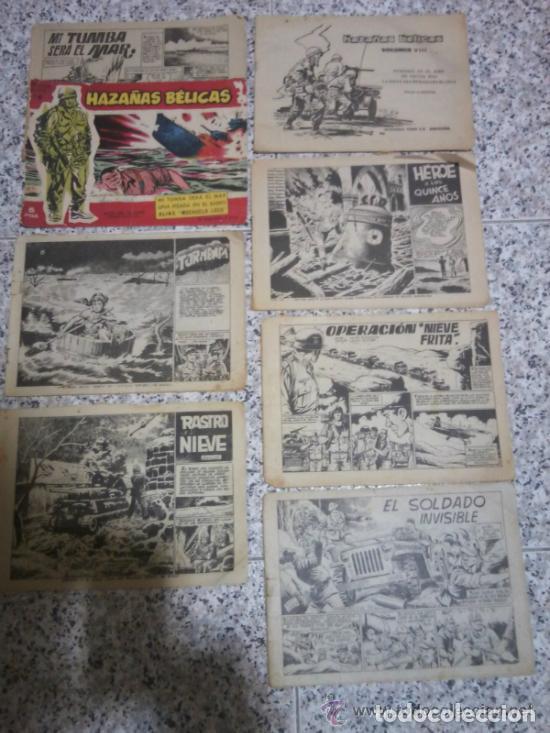 Tebeos: HAZA&Ntilde;AS BELICAS - LOTE VARIADO. - Foto 2