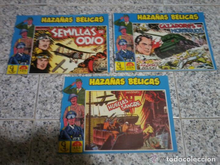 Tebeos: HAZA&Ntilde;AS BELICAS - LOTE VARIADO. - Foto 3