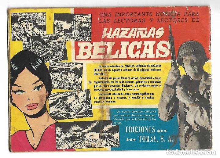 Tebeos: HAZA&Ntilde;AS BELICAS - LOTE VARIADO. - Foto 5