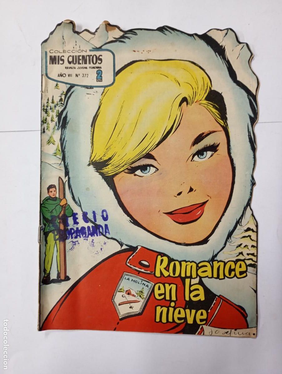 Giornalini: ROMANCE EN LA NIEVE. COLECCI&Oacute;N MISCUENTOS REVISTA JUVENIL FEMENINA N&ordm; 372. A&Ntilde;O VII. TDKR71