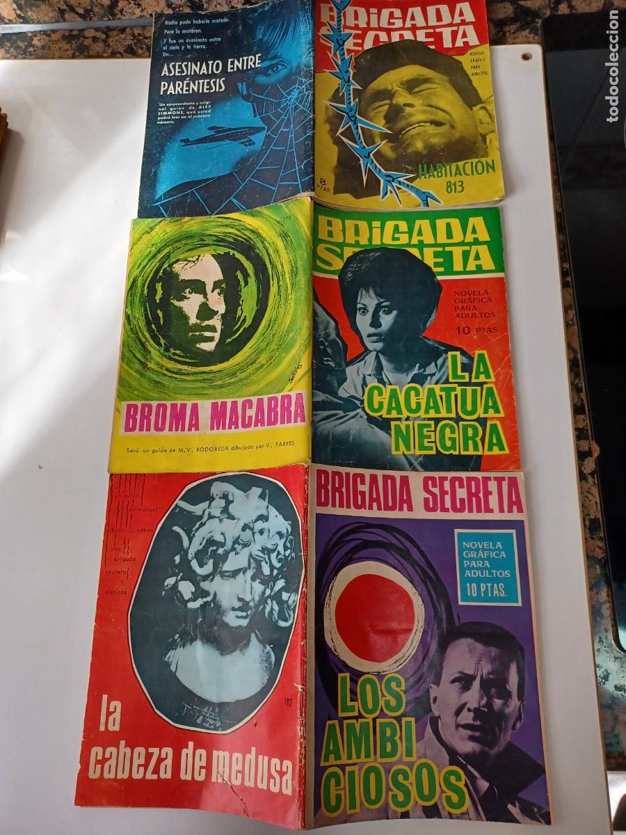 Tebeos: BRIGADA SECRETA (TORAY) 42 , 173 , 182 - Foto 2