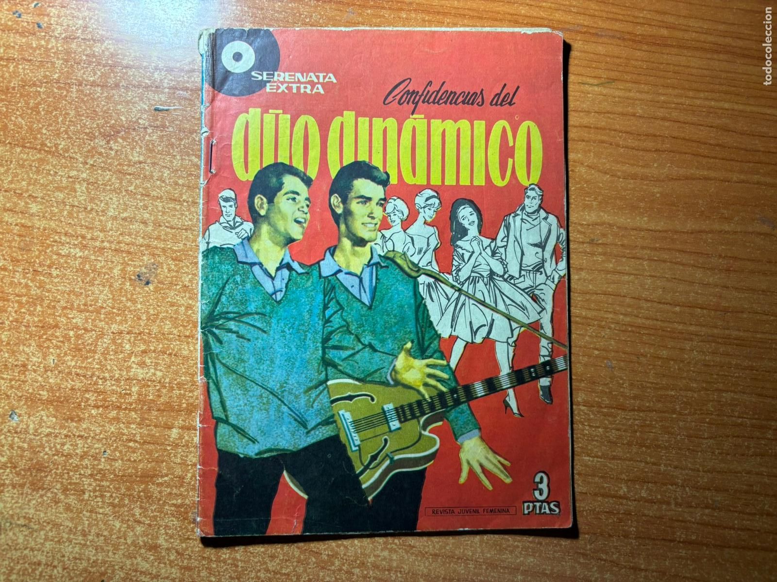Tebeos: Serenata Extra - N&ordm; 1 Confidencias del D&uacute;o Din&aacute;mico - Editorial Toray 1959