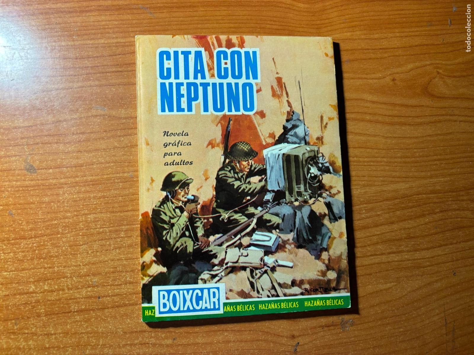 Tebeos: HAZA&Ntilde;AS BELICAS BOIXCAR OBRAS COMPLETAS N&ordm; 47 CITA CON NEPTUNO EDITORIAL TORAY 1965