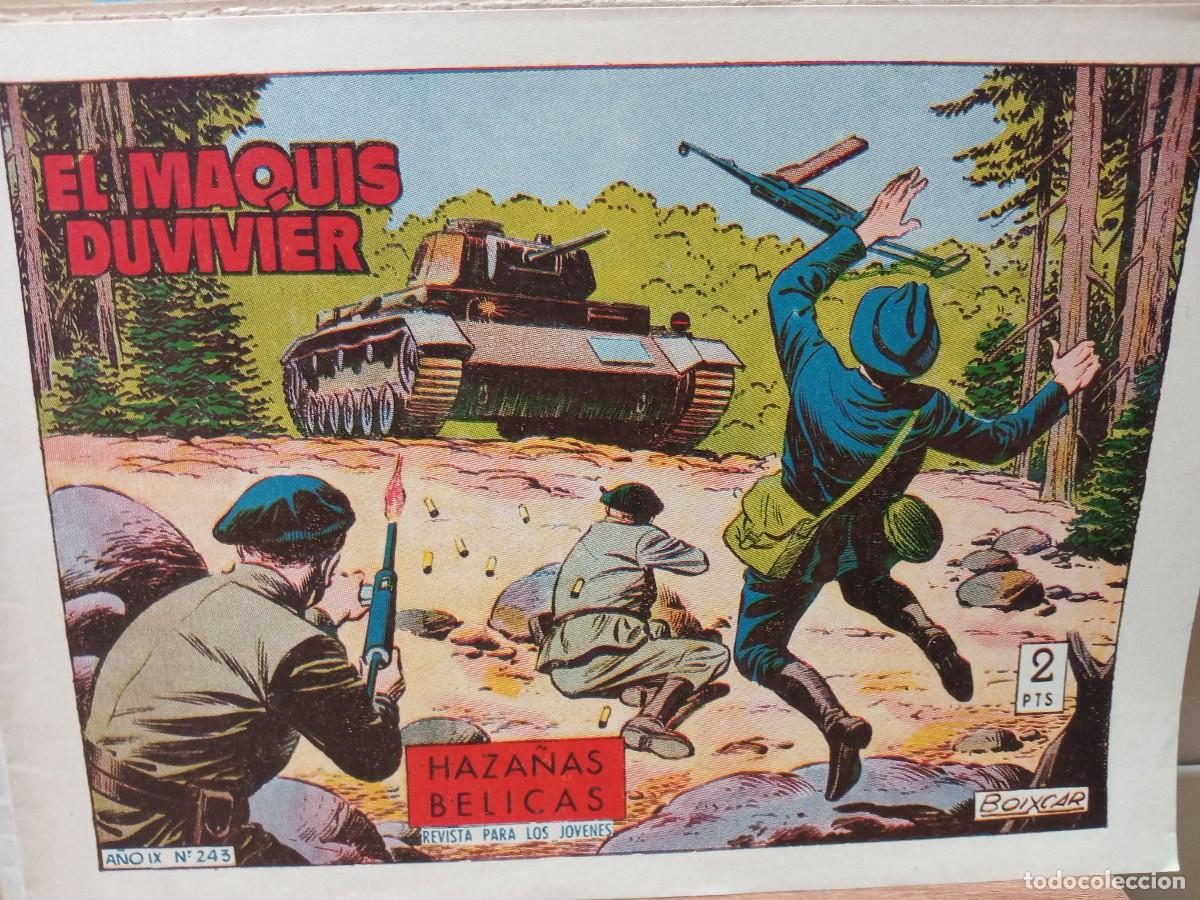 Tebeos: HAZA&Ntilde;AS BELICAS - N&ordm; 243 - TORAY - ORIGINAL - Foto 1