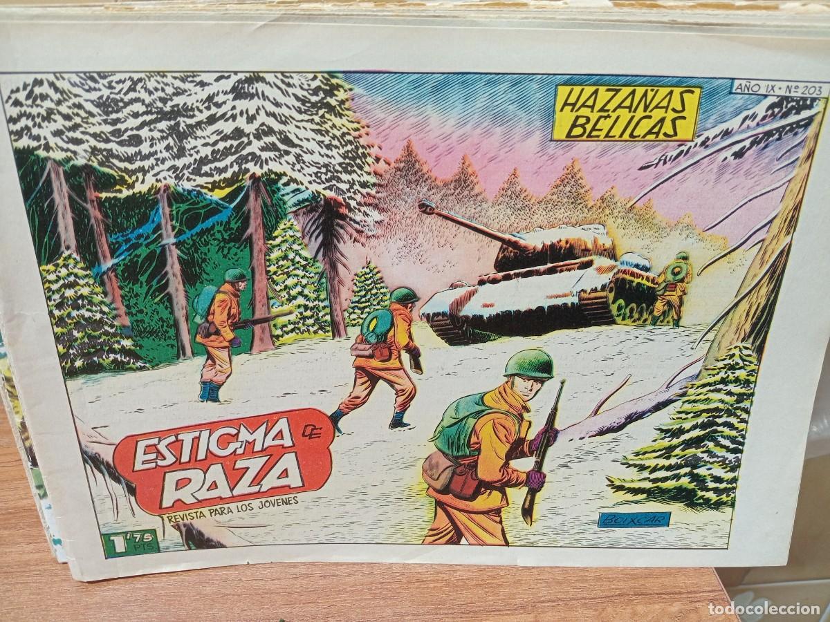 Tebeos: HAZA&Ntilde;AS BELICAS - N&ordm; 203 - TORAY - ORIGINAL - Foto 1