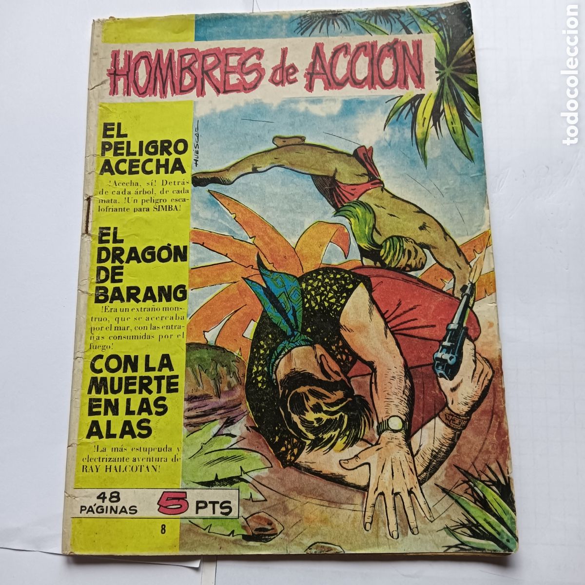 Tebeos: HOMBRES DE ACCION N&Uacute;M 8 EDI.TORAY - Foto 1