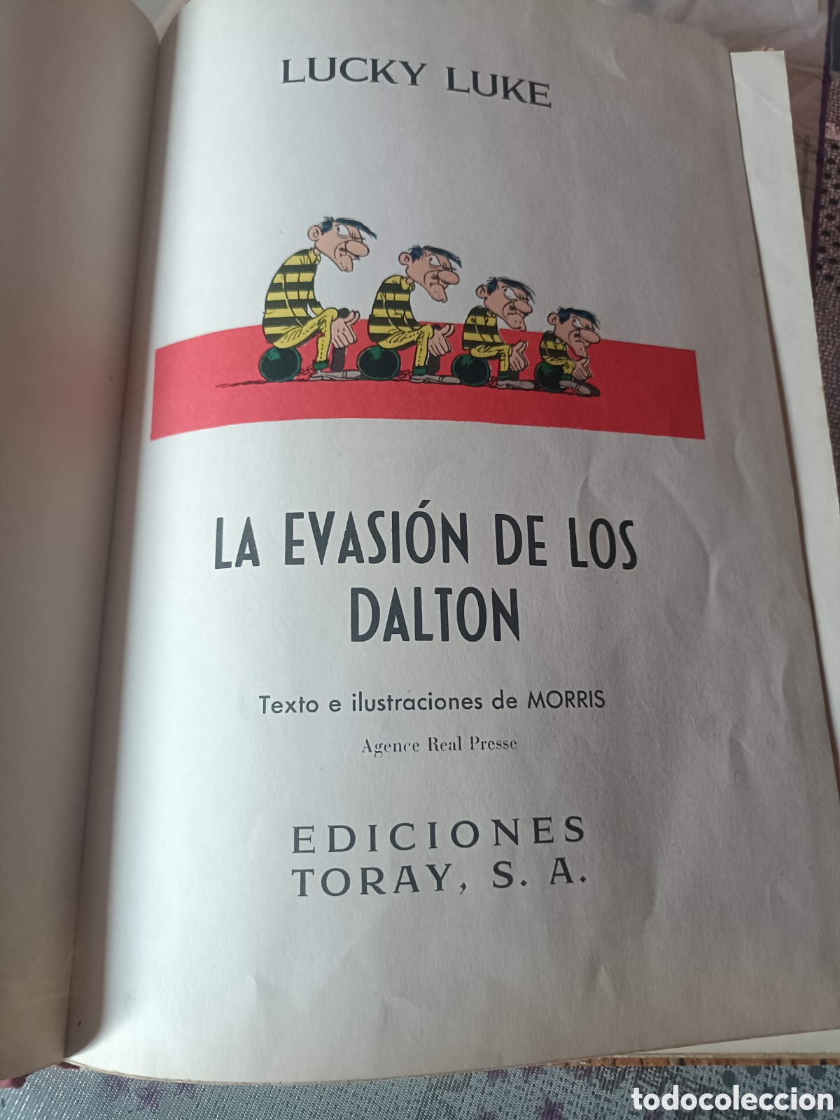 Tebeos: LA EVASION DE LOS DALTON Ediciones Toray 1960 - Foto 5