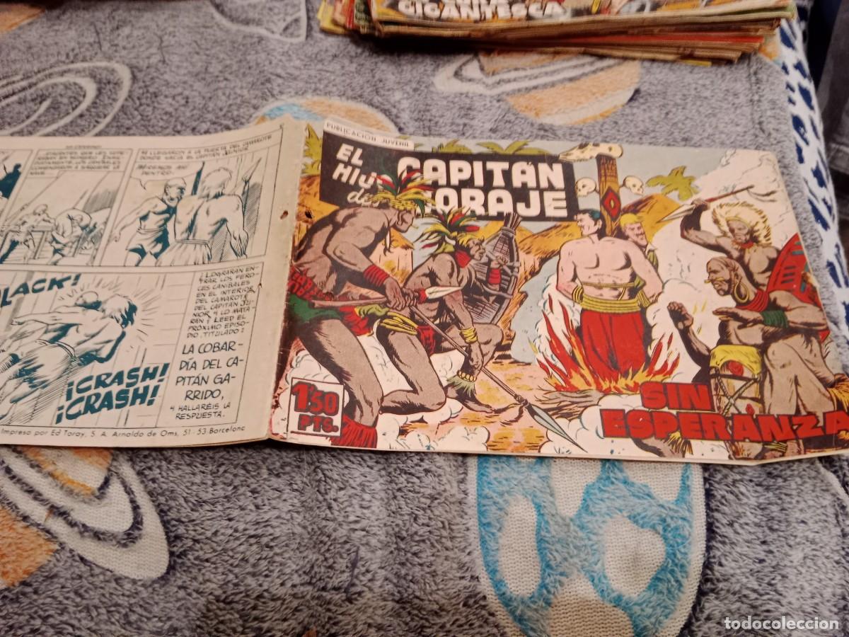 Tebeos: EL HIJO DEL CAPITAN CORAJE N&ordm; 44 SIN ESPERANZA -EDICIONES TORAY 1958 - Foto 1