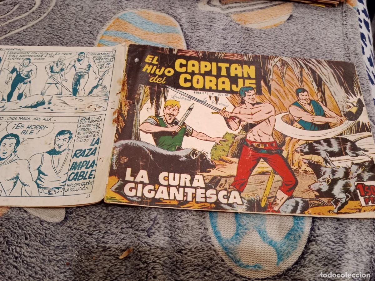 Tebeos: EL HIJO DEL CAPITAN CORAJE N&ordm; 25 LA CURA GIGANTESCA -EDICIONES TORAY 1958