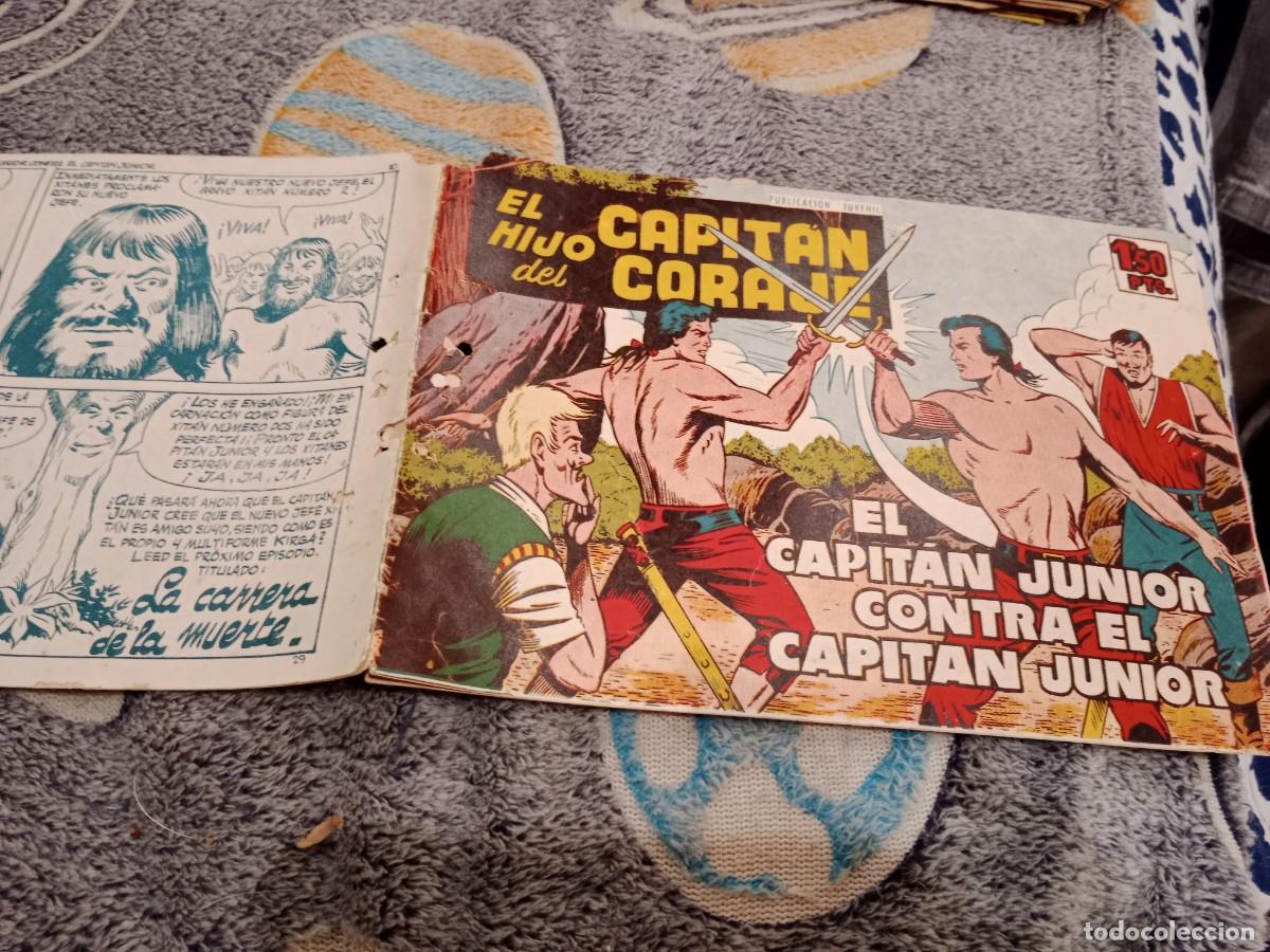 Tebeos: EL HIJO DEL CAPITAN CORAJE N&ordm; 29 EL C.JUNIOR CONTRA EL C. JUNIOR -EDICIONES TORAY 1958