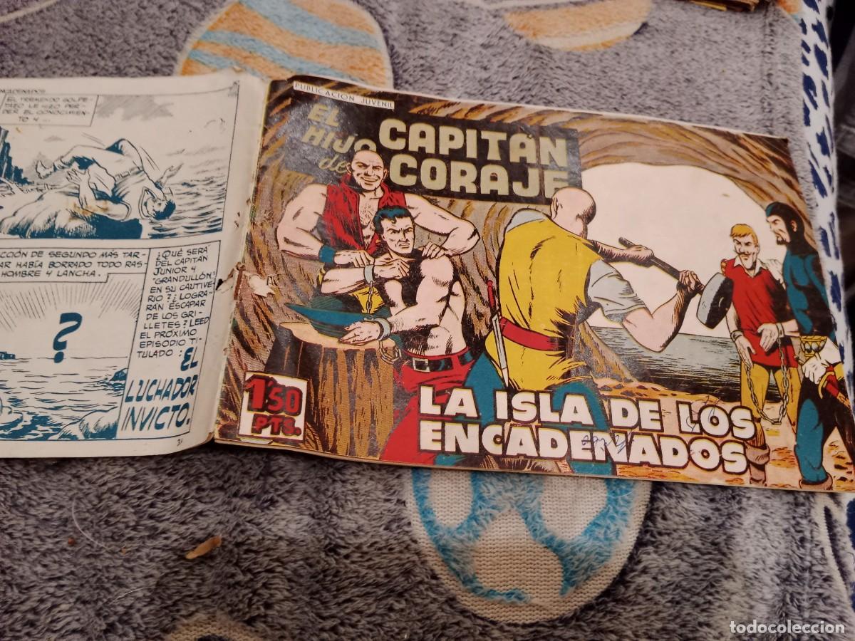 Tebeos: EL HIJO DEL CAPITAN CORAJE N&ordm; 36 LA ISLA DE LOS ENCADENADOS -EDICIONES TORAY 1958