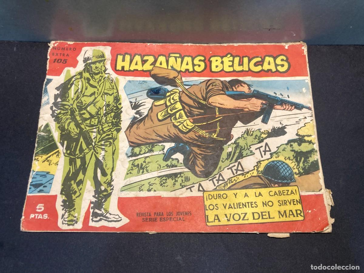 Tebeos: Haza&ntilde;as B&eacute;licas EXTRA n&ordm; 105 &ndash; C&oacute;mic Vintage Guerra | Edici&oacute;n Cl&aacute;sica Coleccionista