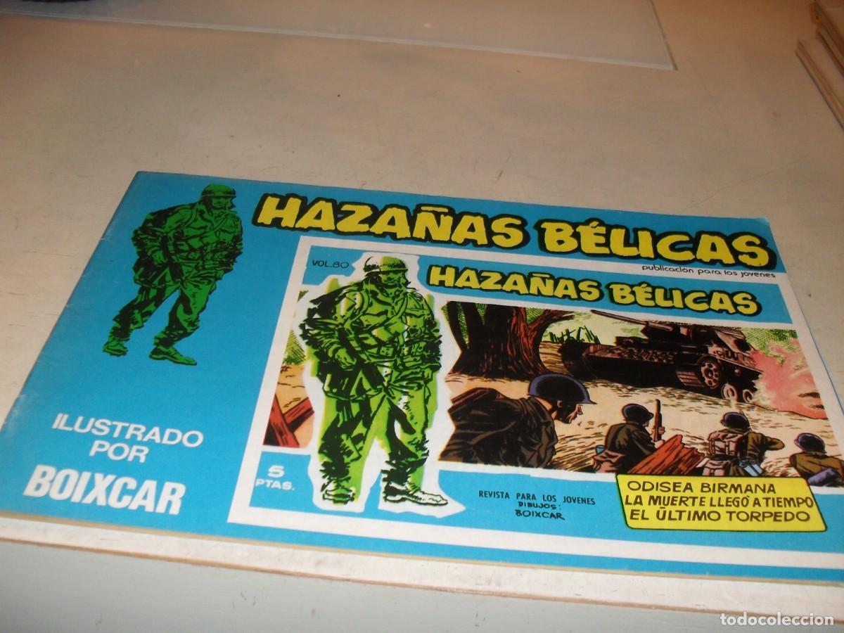 Tebeos: HAZA&Ntilde;AS BELICAS N&ordm; 180,DE 187,ULTIMOS N&ordm;,ODISEA BIRMANA.URSUS,1973