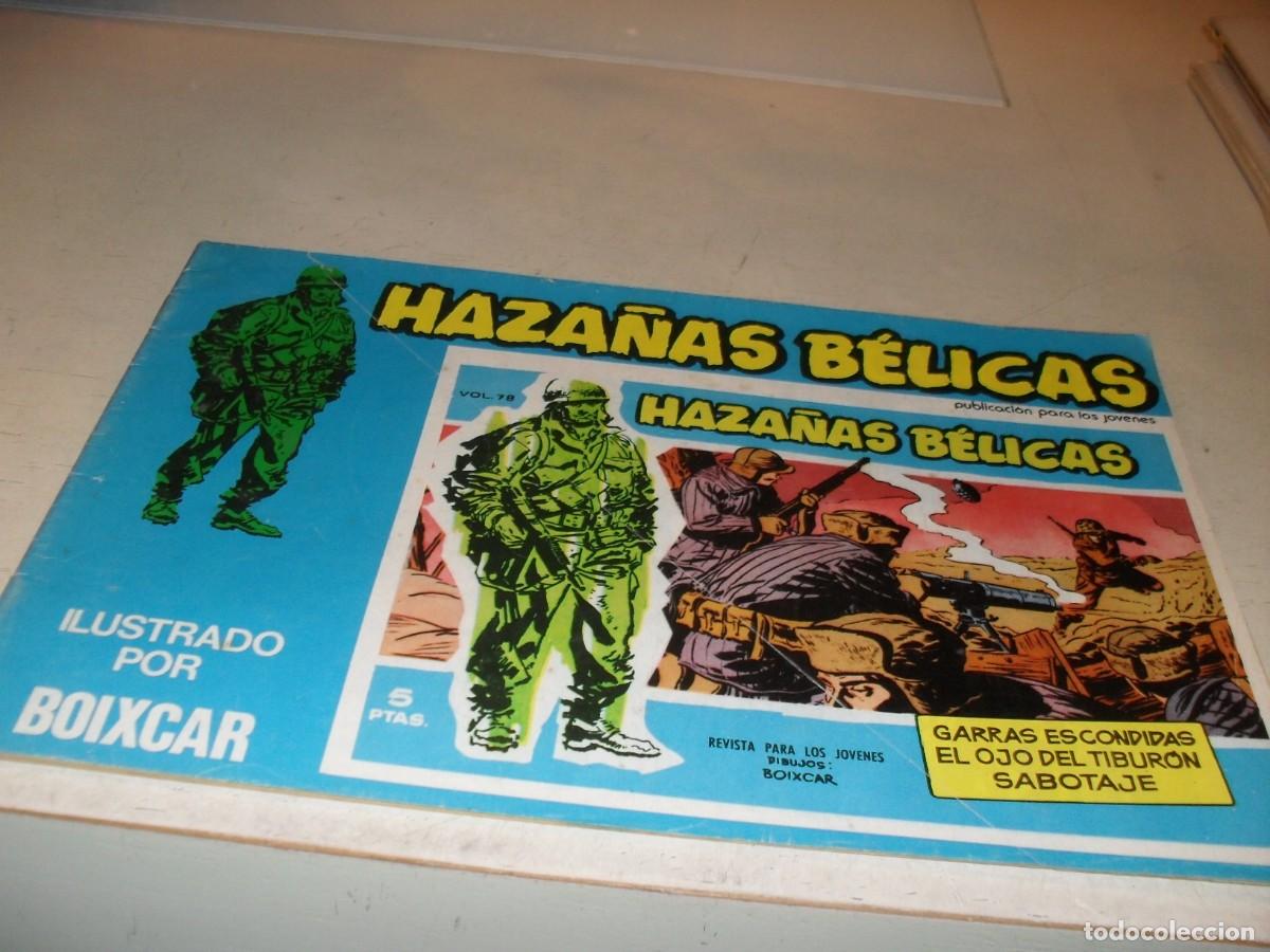 Tebeos: HAZA&Ntilde;AS BELICAS N&ordm; 178,GARRAS ESCONDIDAS.URSUS,1973