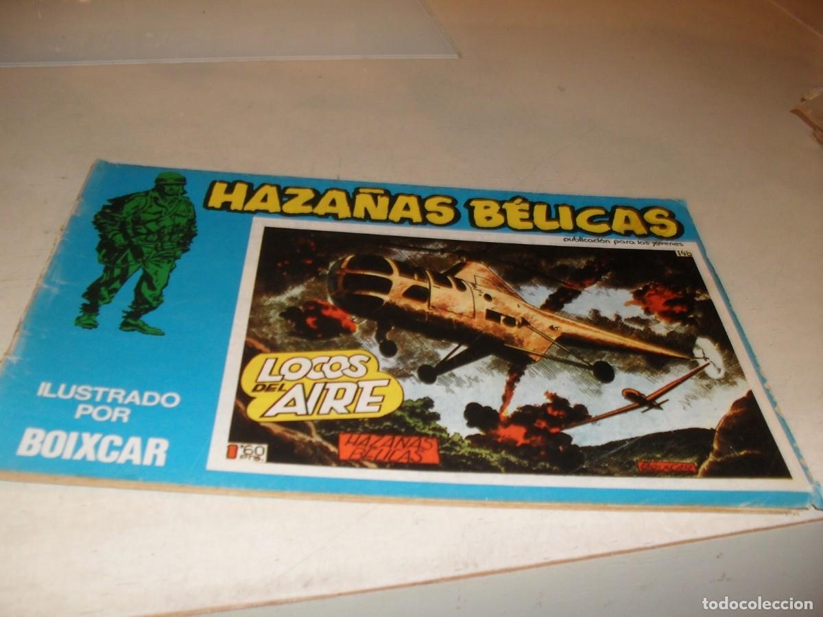 Tebeos: HAZA&Ntilde;AS BELICAS N&ordm; 156,LOCOS DEL AIRE,DE 187.URSUS,1973