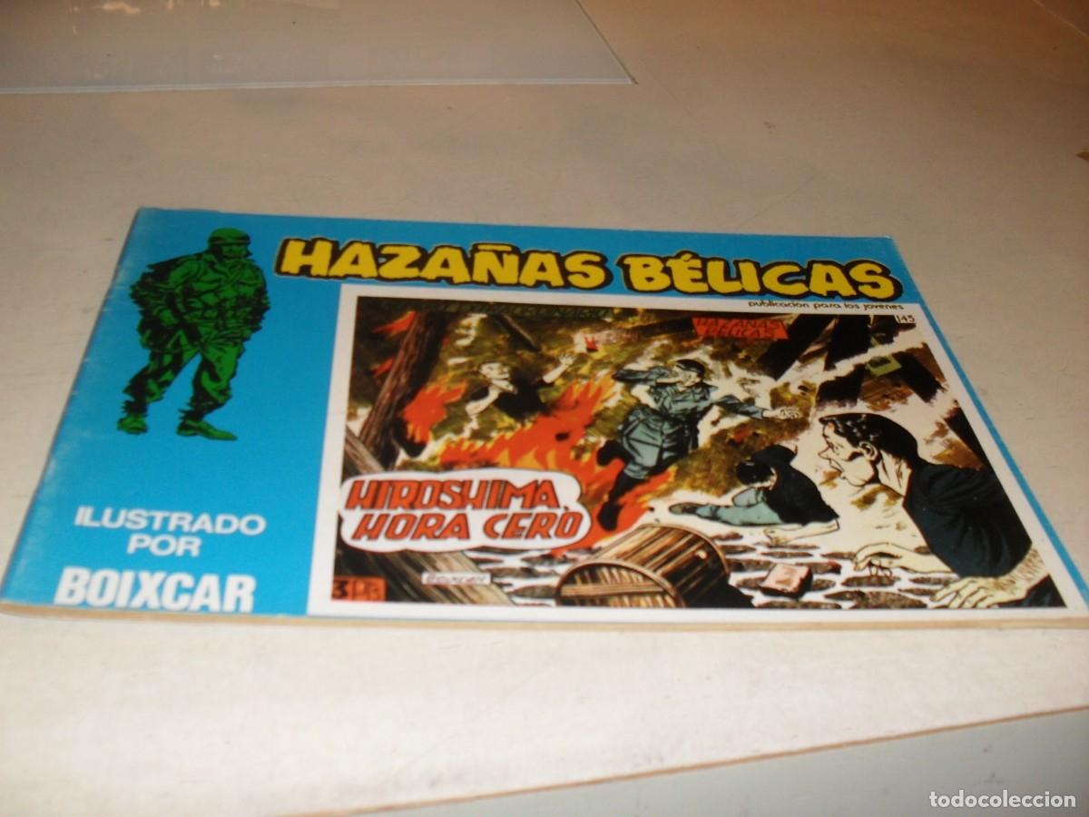 Tebeos: HAZA&Ntilde;AS BELICAS N&ordm; 155,HIROSHIMA,A&Ntilde;O CERO,DE 187.URSUS,1973