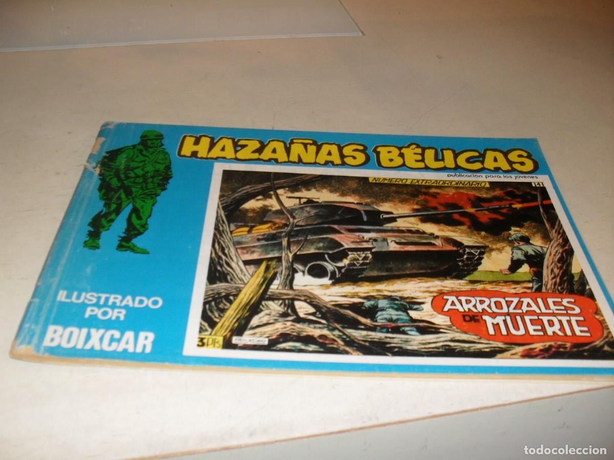 Tebeos: HAZA&Ntilde;AS BELICAS N&ordm; 153,ARROZALES DE MUERTE,DE 187.URSUS,1973