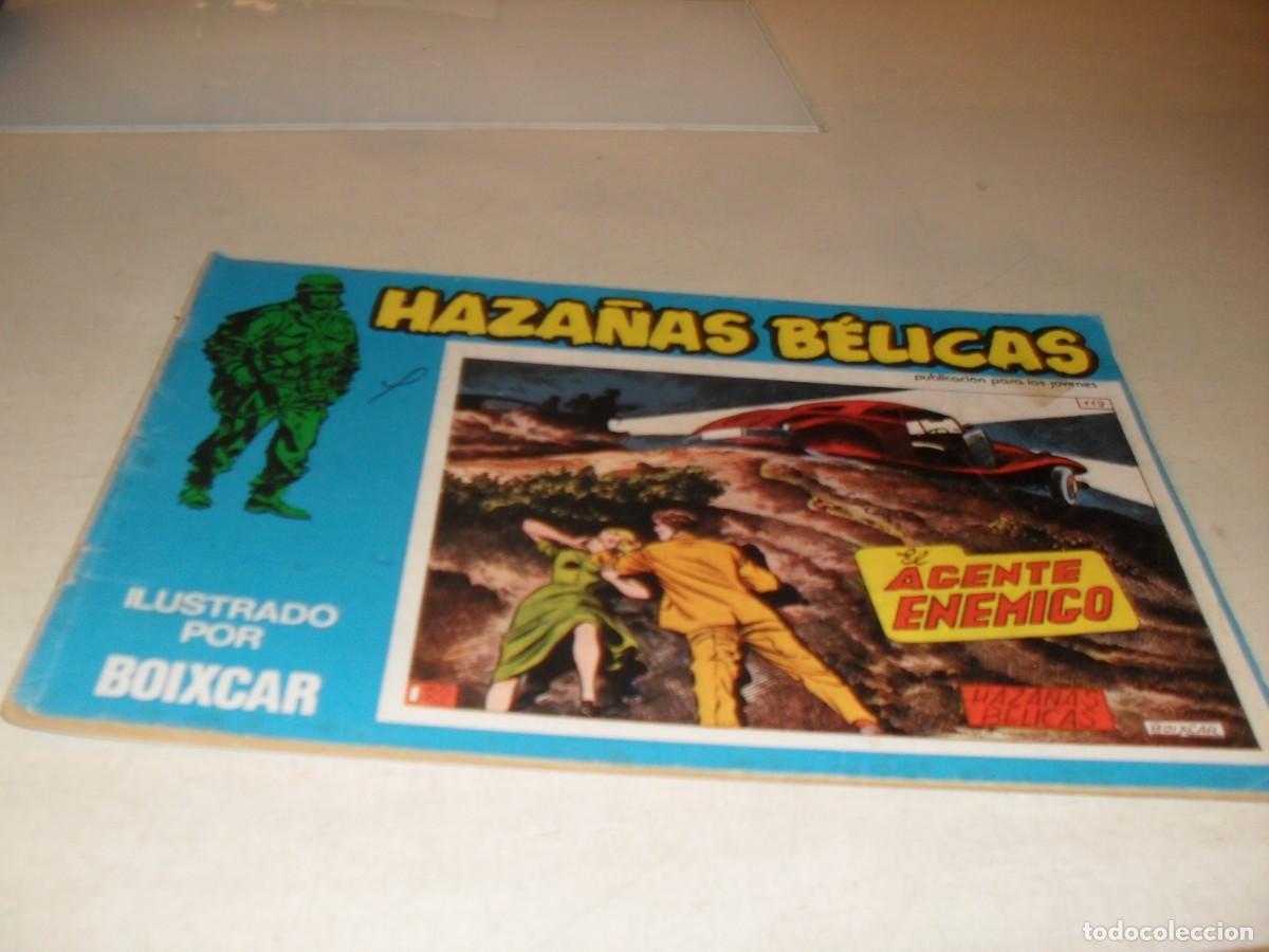 Tebeos: HAZA&Ntilde;AS BELICAS N&ordm; 146.EL AGENTE ENEMIGO,DE 187.URSUS,1973