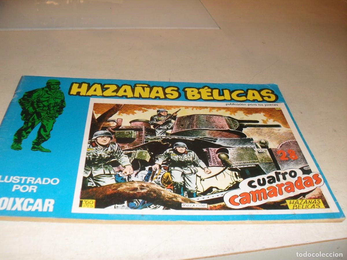 Tebeos: HAZA&Ntilde;AS BELICAS N&ordm; 143,CUATRO CAMARADAS,DE 187.URSUS,1973