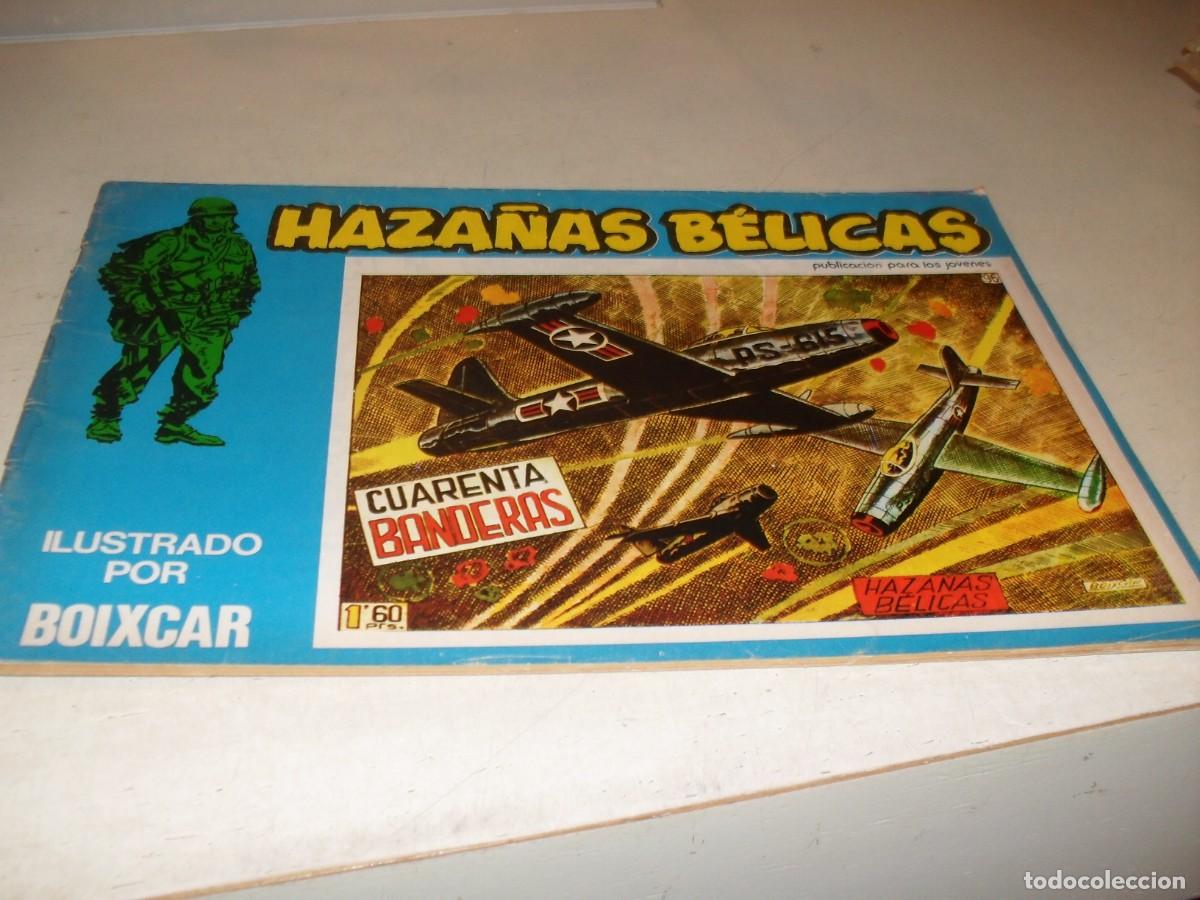 Tebeos: HAZA&Ntilde;AS BELICAS N&ordm; 137,CUARENTA BANDERAS,DE 187.URSUS,1973