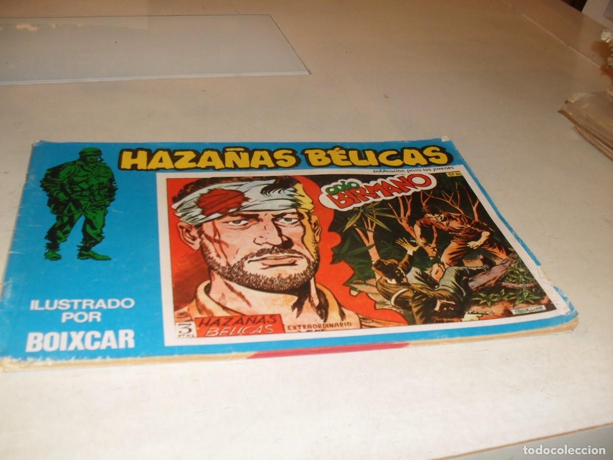 Tebeos: HAZA&Ntilde;AS BELICAS N&ordm; 128,ODIO BIRMANO,DE 187.URSUS,1973