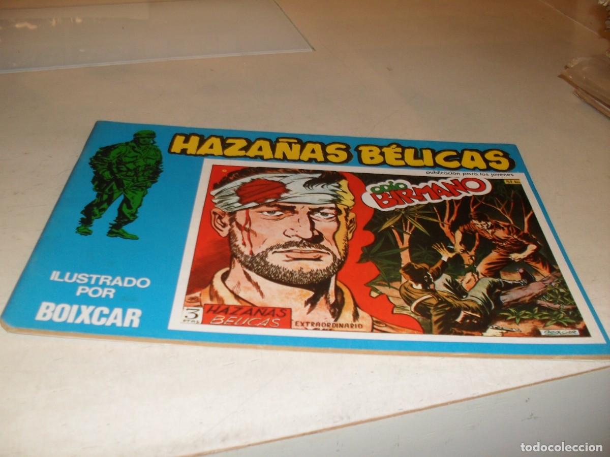 Tebeos: HAZA&Ntilde;AS BELICAS N&ordm; 128,ODIO BIRMANO,DE 187.URSUS,1973