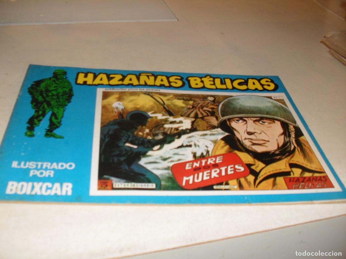 Tebeos: HAZA&Ntilde;AS BELICAS N&ordm; 127,ENTRE DOS MUERTES,DE 187.URSUS,1973