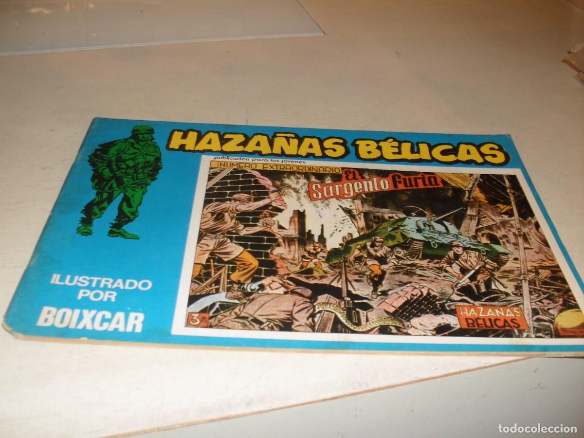 Tebeos: HAZA&Ntilde;AS BELICAS N&ordm; 125,EL SARGENTO FURIA,DE 187.URSUS,1973