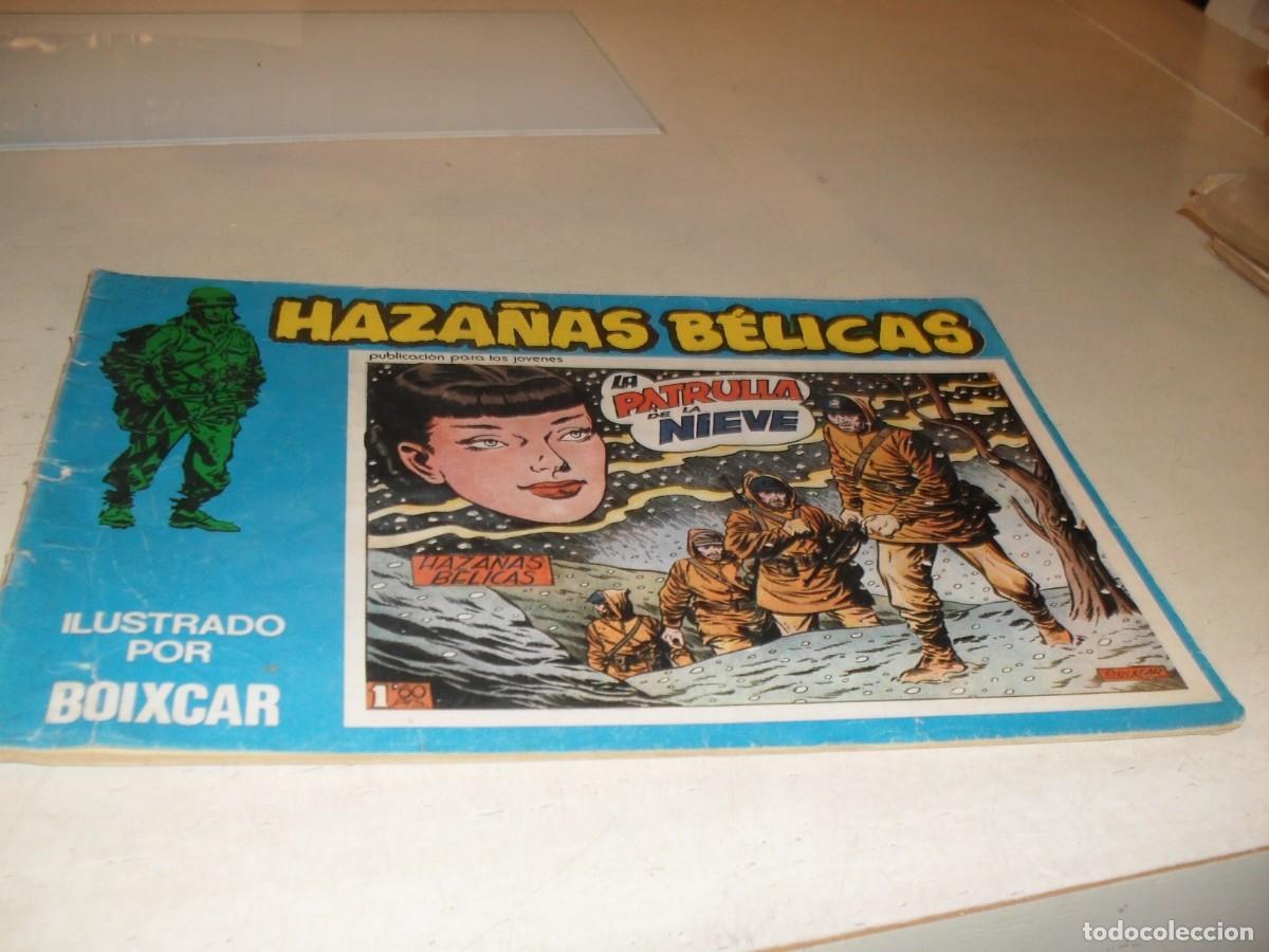 Tebeos: HAZA&Ntilde;AS BELICAS N&ordm; 124,LA PATRULLA DE LA NIEVE,DE 187.URSUS,1973